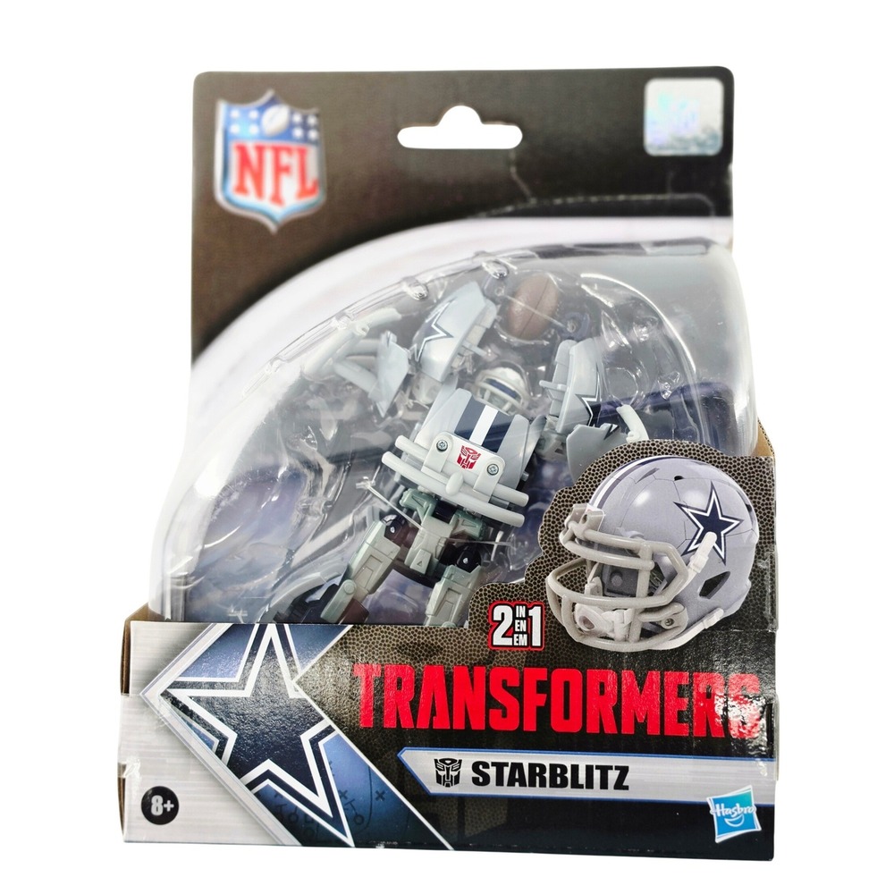 Transformers Collaborative NFL Starblitz Dallas Cowboys Action Figure Hasbro